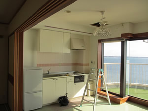 お台所リフォーム前