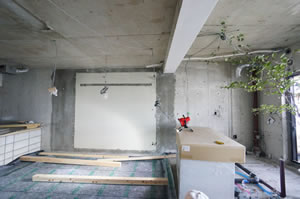 増改築完成まで4