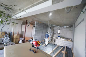 増改築完成まで5