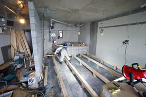 増改築完成まで6