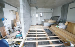 増改築完成まで7