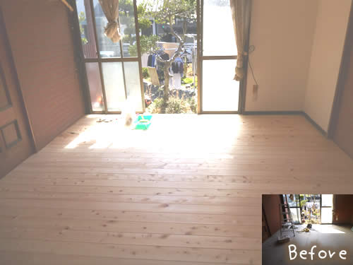 リビングリフォーム例4