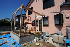 増改築完成まで5